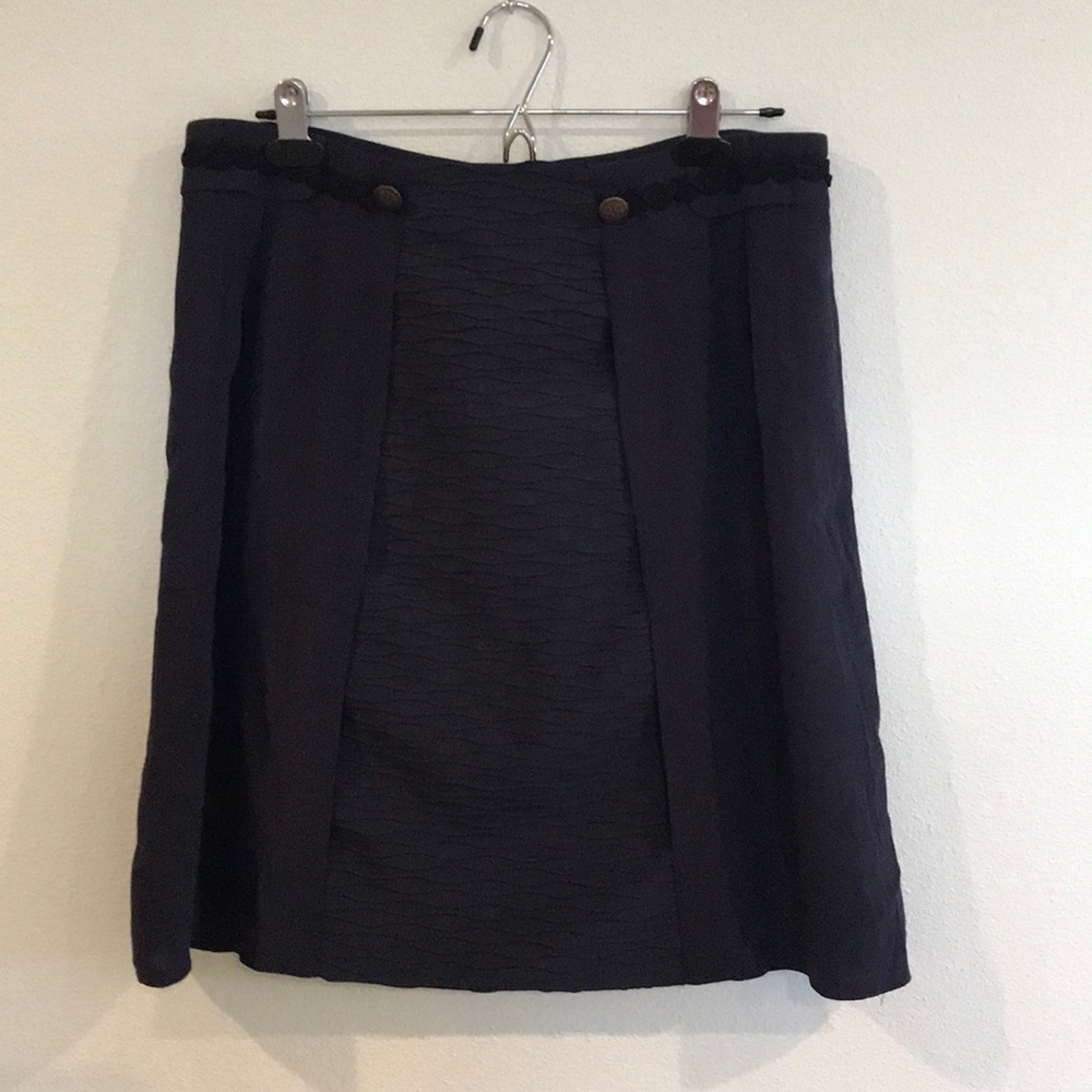 Anthropologie skirt “Marching Orders” sz 12